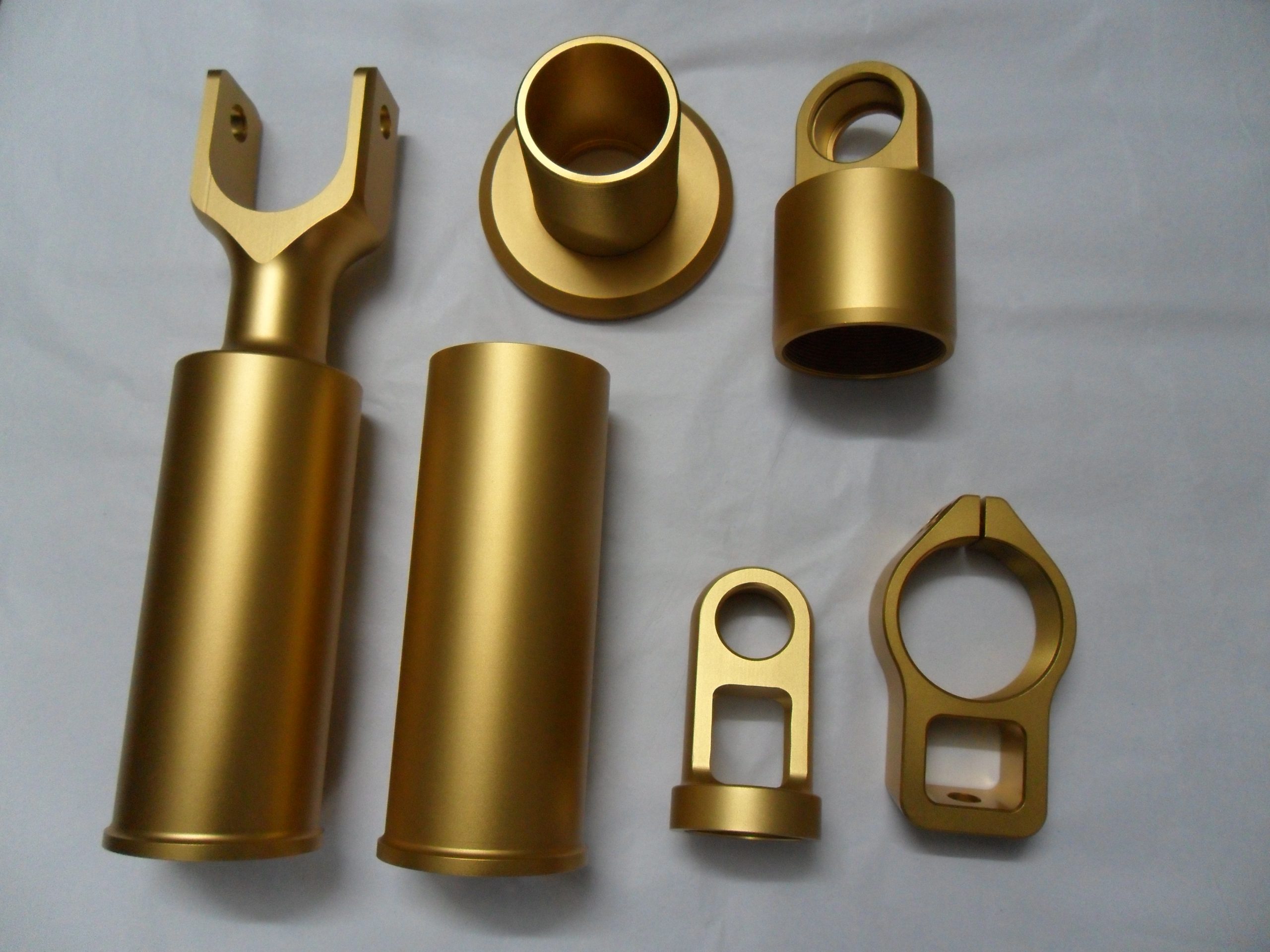 CNC milled brass components and fittings