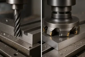 Peripheral Vs Face Milling