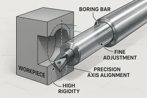 Diagrama técnico de perforación