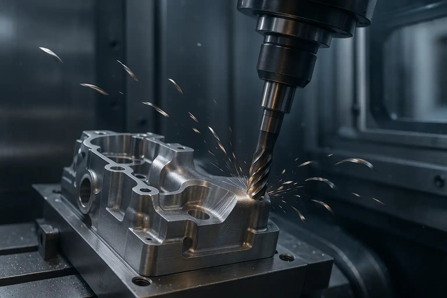 Proceso de mecanizado CNC