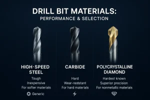 Materialien für Bohrer