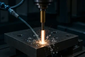 Processus de perçage de trous par électroérosion (EDM)