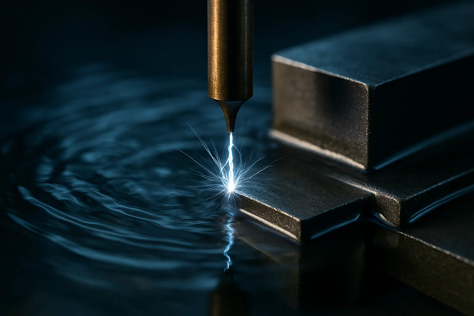 EDM-Prozess Spark