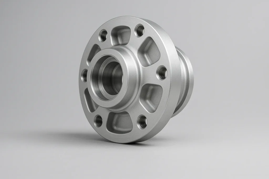 High-Precision CNC Machined Aluminum Wheel Hub for Automotive