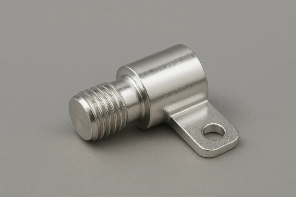 Silver Plated Copper Component, High Conductivity Finish