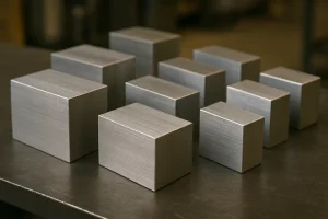 機械加工用つや消し仕上げの積み重ね式アルミニウム角形ブロック