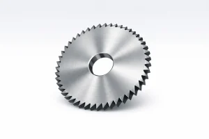 Double-angle milling cutter disc for precision angle milling on CNC machines