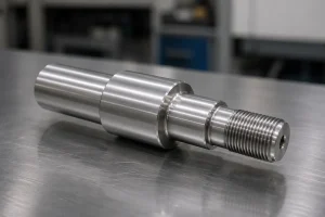 Bar stock is more commonly used for turned parts, especially when