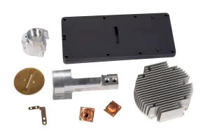 6061-T6 aluminum machined equipment enclosure parts
