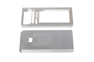 6061-T6 aluminum machined equipment enclosure