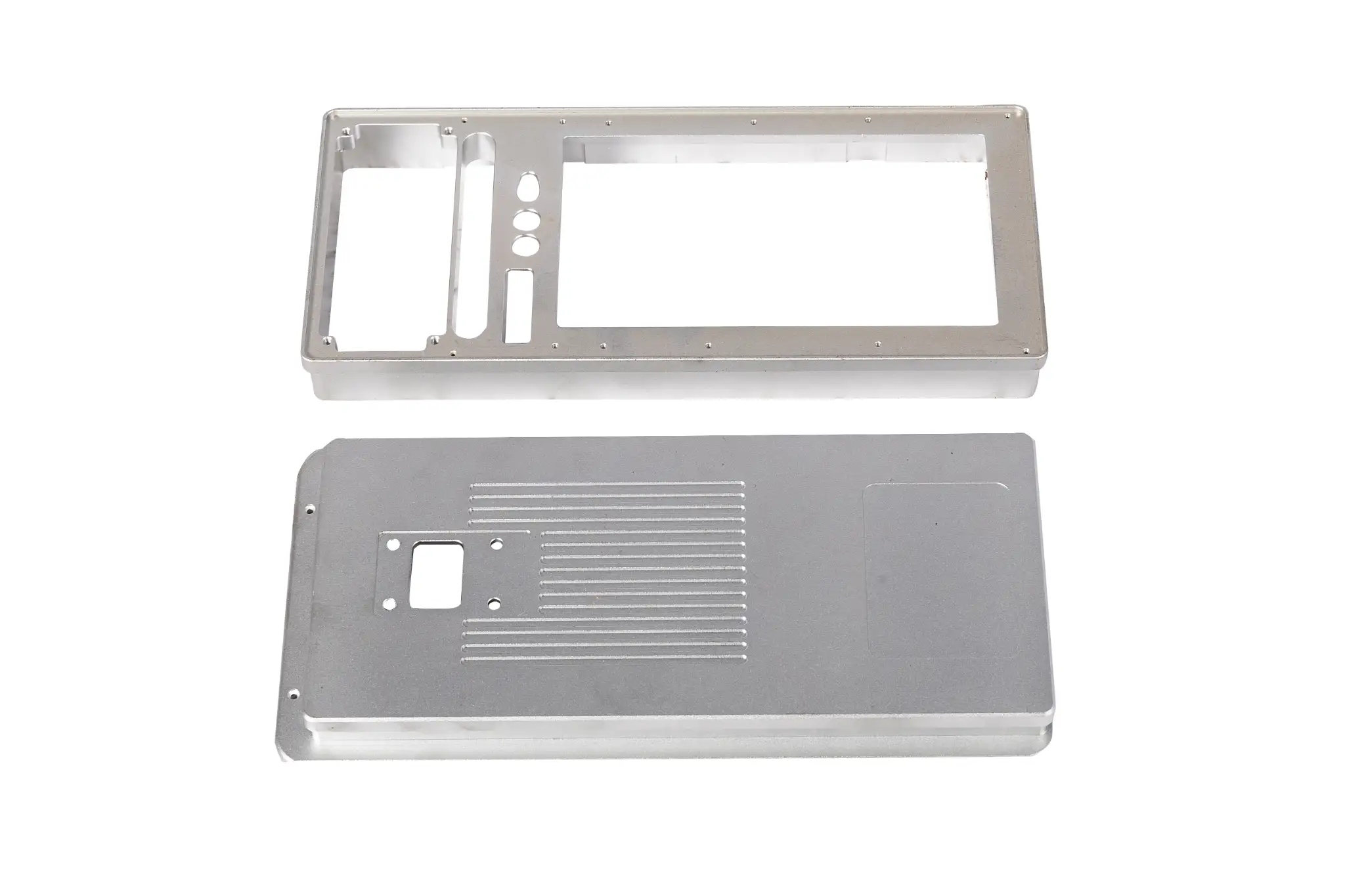 6061-T6 aluminum machined equipment enclosure