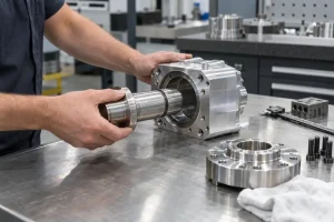 Functional assembly verification of precision machined metal parts on an inspection workbench